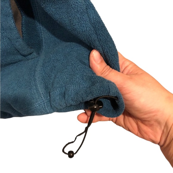 Men’s 2XL Croft and Barrow Teal long sleeve partial zip collared sweatshirt - Picture 14 of 17